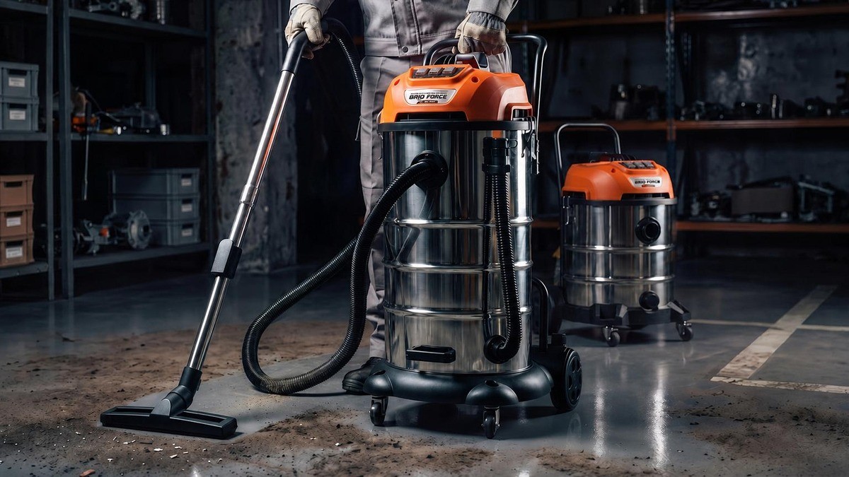 [Monster Capacity & Suction] Heavy-Duty Factory & Warehouse Cleaning｜Tackle Stubborn Grime in One Go!