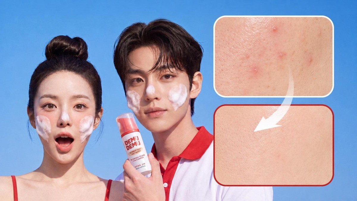 🚨 Acne meet your match. DemuDemu Ultimate Bubble Pack Cleanser