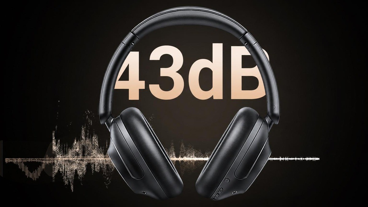 [App-Enabled | EQ Support] Long-Lasting Hi-Res Noise-Canceling Headphones!