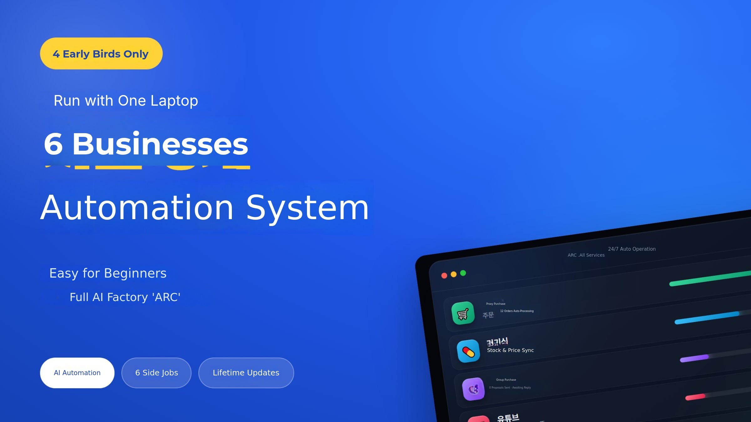 Zero employees six businesses: ARC the solo automated factory built with ClaudeCode