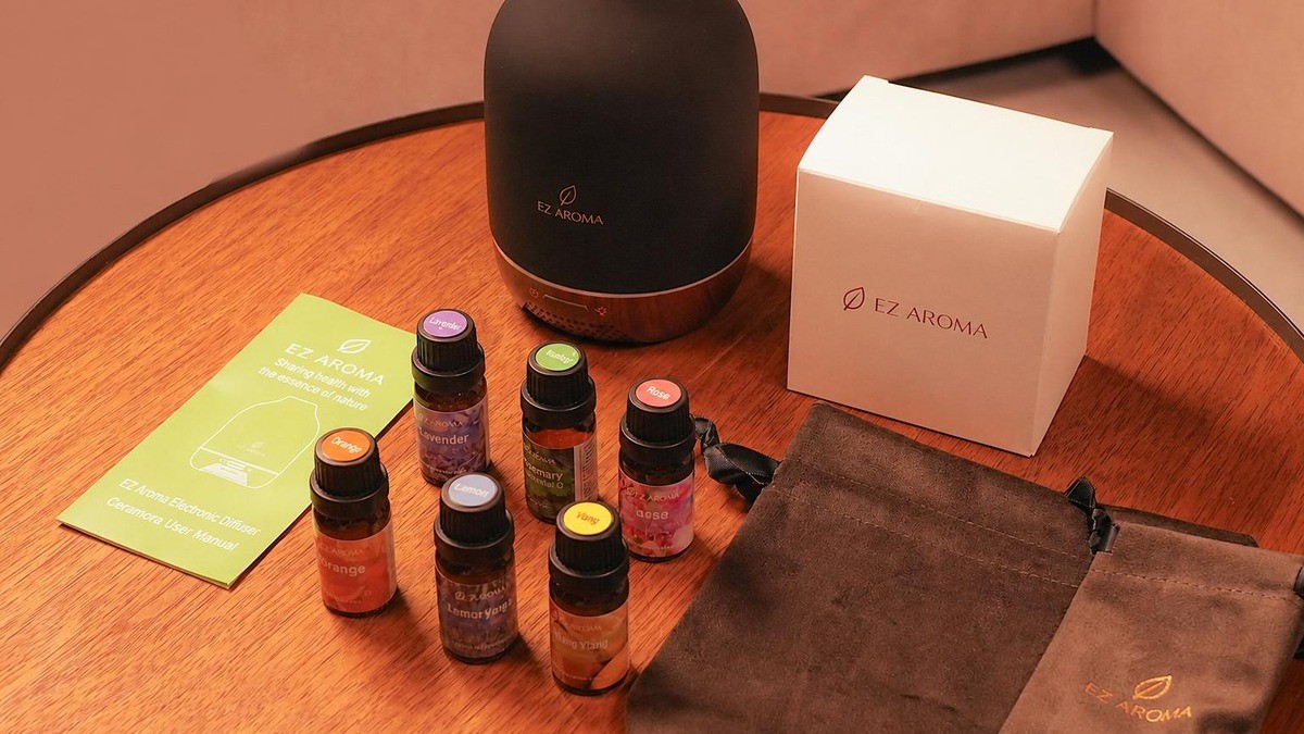 Sensory Ceramic Diffuser with 100% Natural Oils Seramora