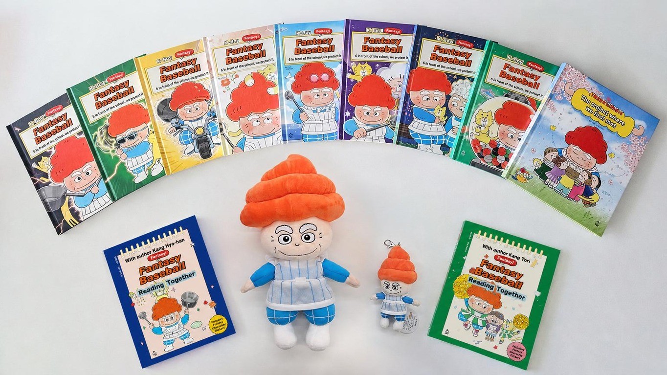 <Dungbokyi Grandma> Value Reading Set with Author (Book + Workbook + Doll)