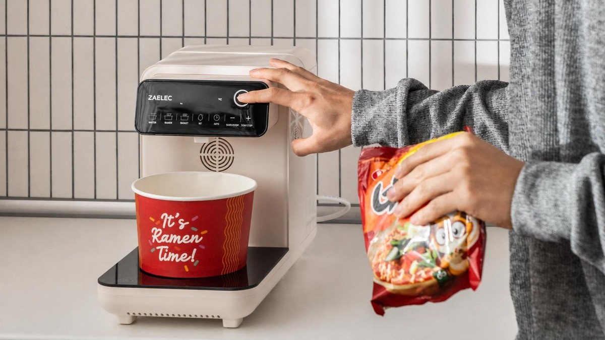 [Around $100] Ready in 3 Minutes! One-Button Han River Ramen
