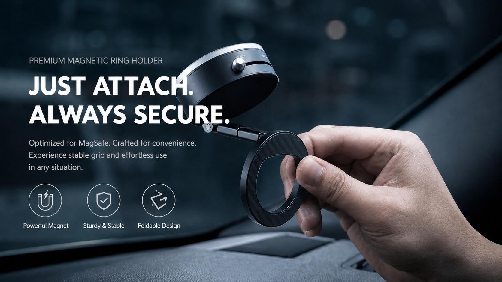 The HIGH-END) Ultimate 3rd-Gen Flexible Mount Attach and Detach with Ease