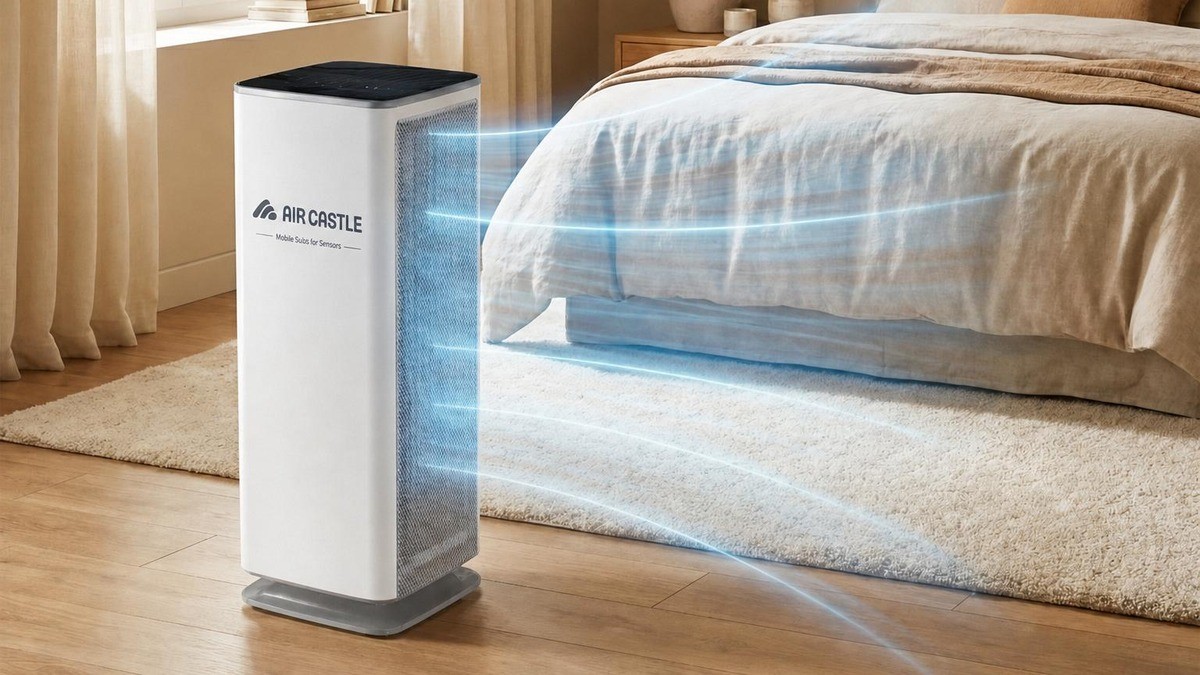 Radon-Filtering Air Purifier? Meet AirCastle First Revealed on Wadiz!