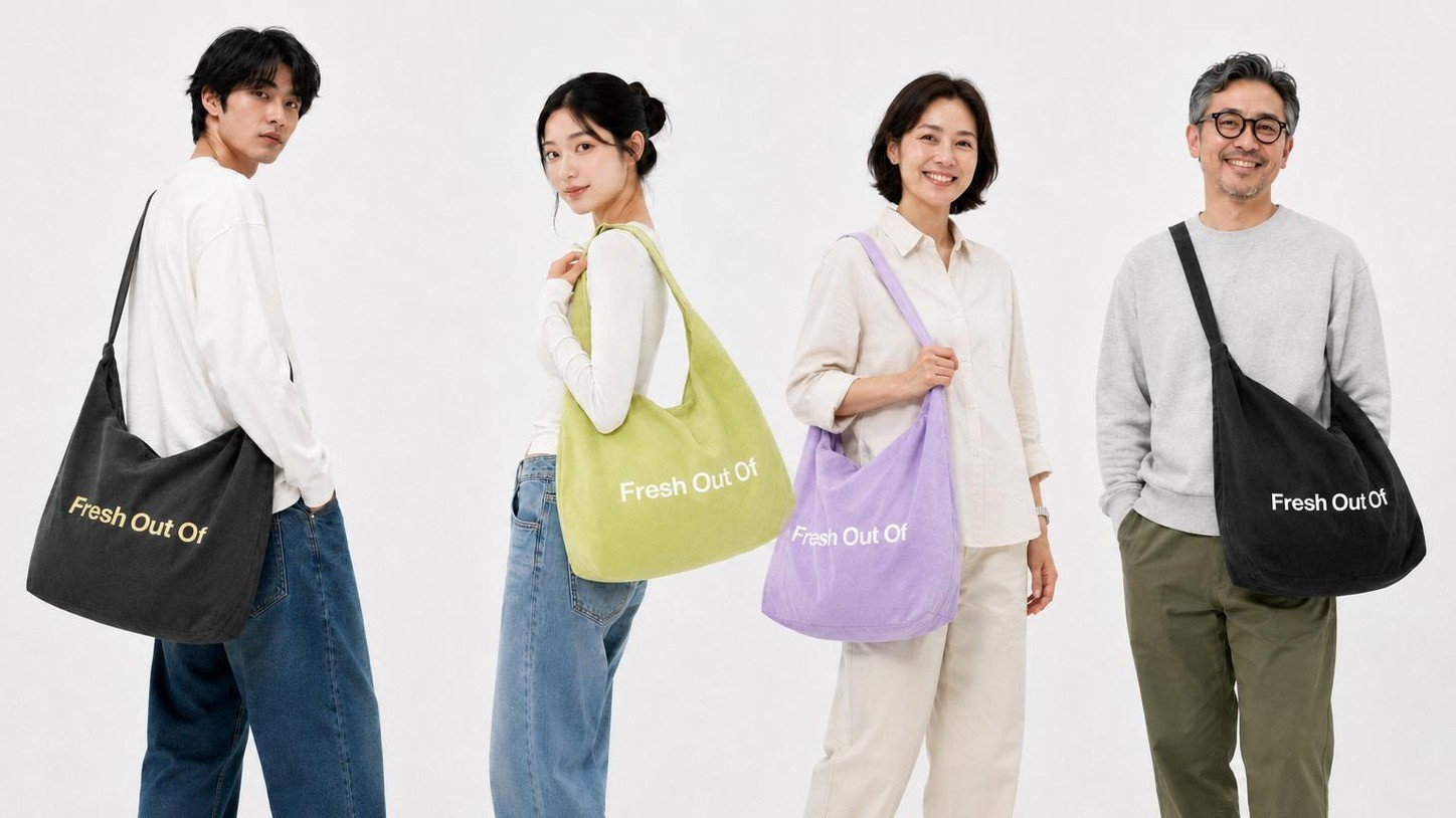 From tote to crossbody the 042 Signature Eco Bag adapts to your style today