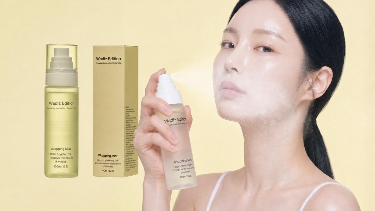 Wadiz Edition | Wrapping Mist 4-in-1 Mist + Fixer + Ampoule + Sun Care in Just 1 Second