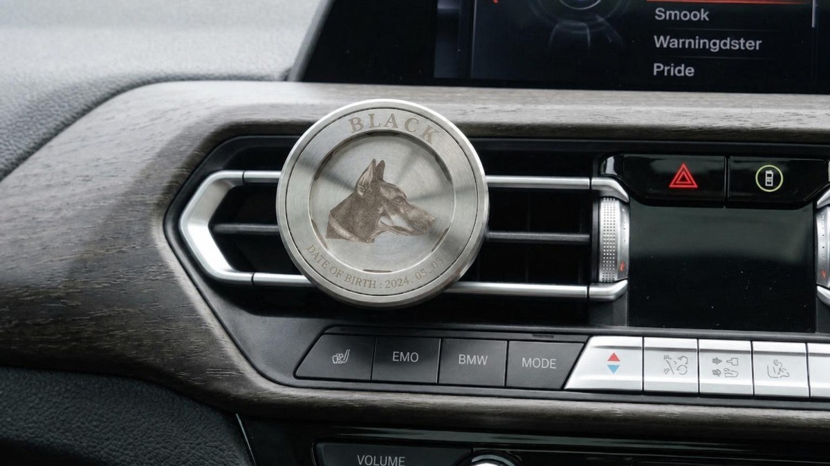 [Car Air Freshener] ORSA Stainless Steel Personalized Car Diffuser