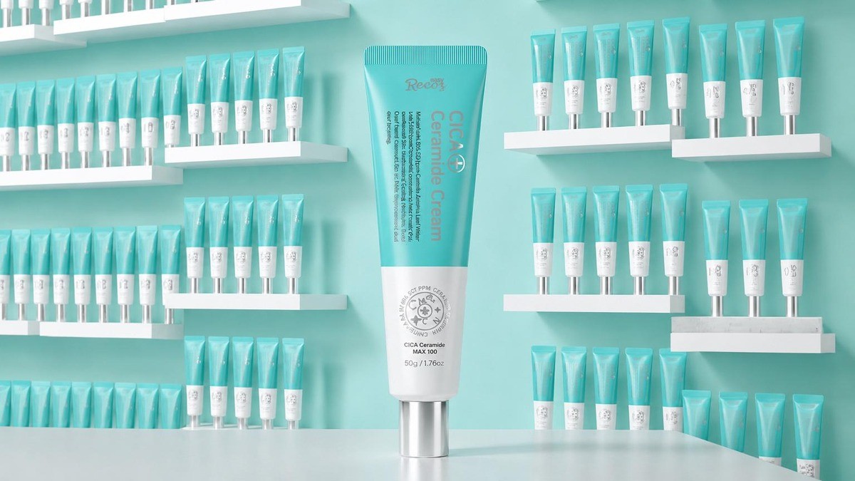 Cica Leaf Water 69% & Ceramide Matrix Capsule Patent Cream