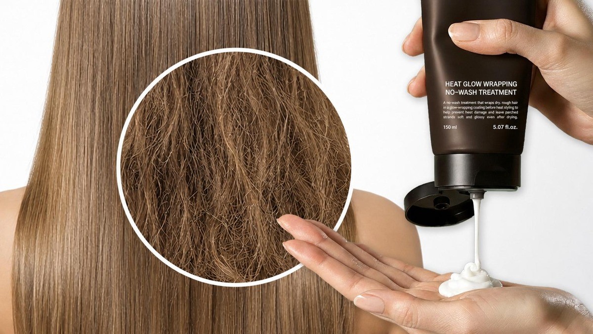 [40 Years of Salon Expertise] Silicone-Free Hair Pack for Styled Damaged Hair