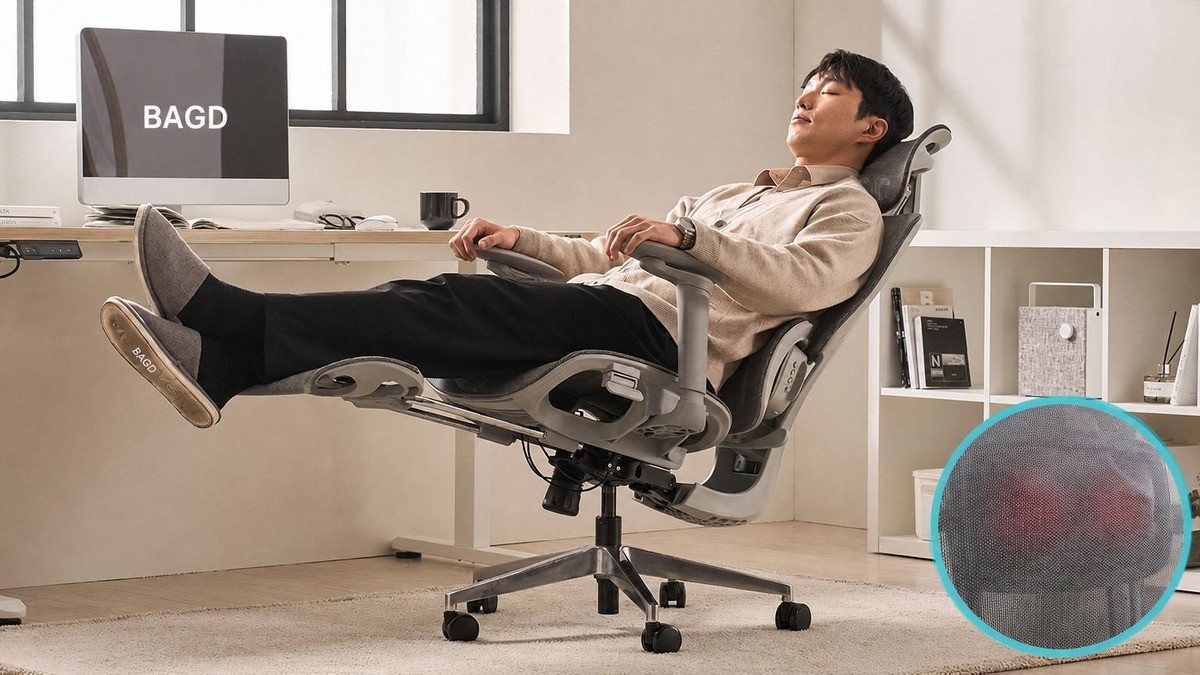 Achieved 14061%! Focus Relax Office Chair with Soothing Massage Encore
