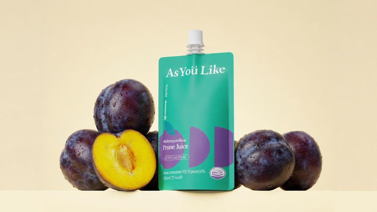 Safe for Moms-to-Be! Low-Sugar Natural Prune Juice with Unique Functional Fiber Blend
