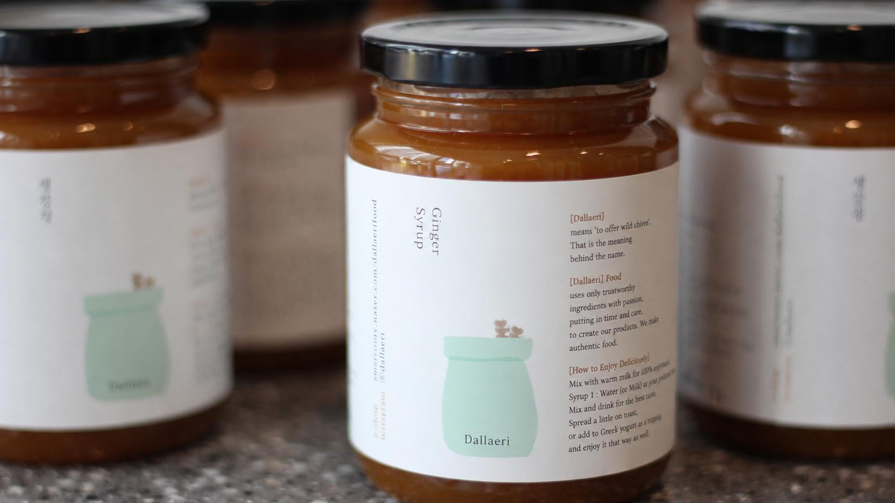 Handcrafted Ginger & Jujube Syrups Crafted with Time and Care
