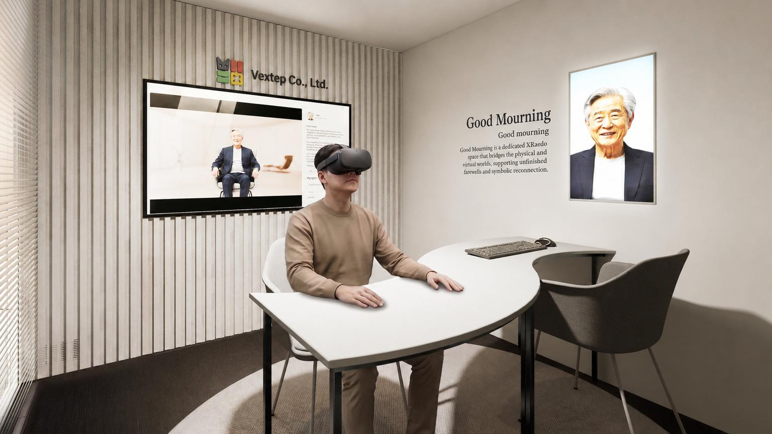 [Goodmourning] Complete Your Unfinished Farewell in an XR Memorial Space