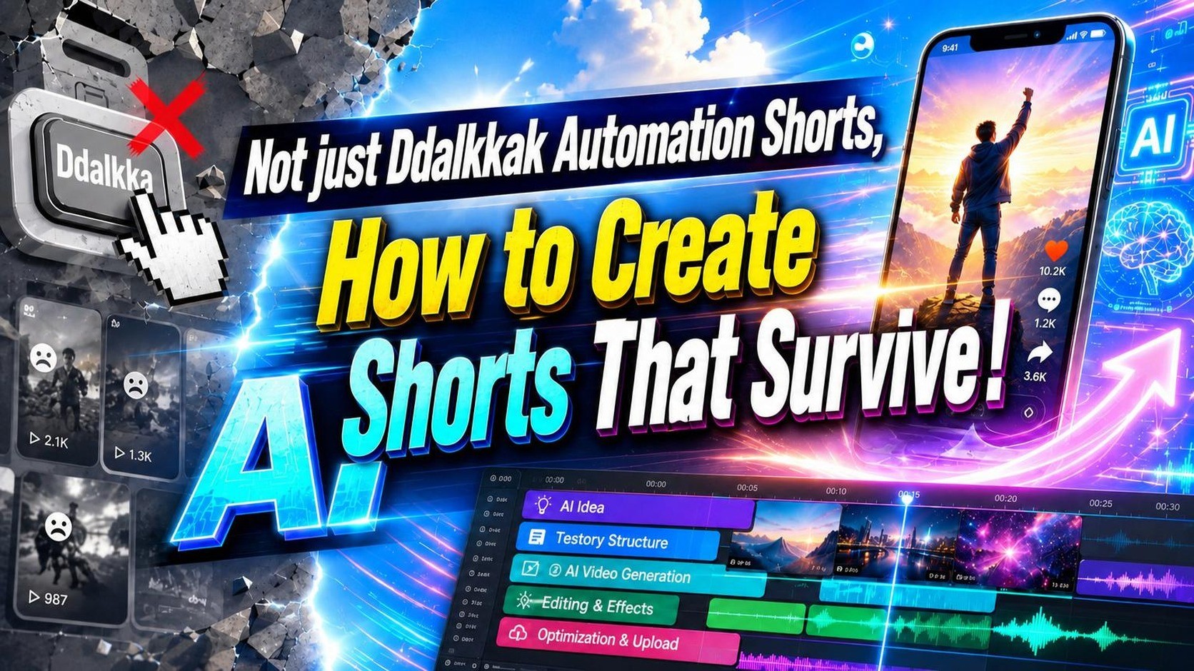 Beyond Click-and-Go: Craft AI Shorts That Truly Thrive!