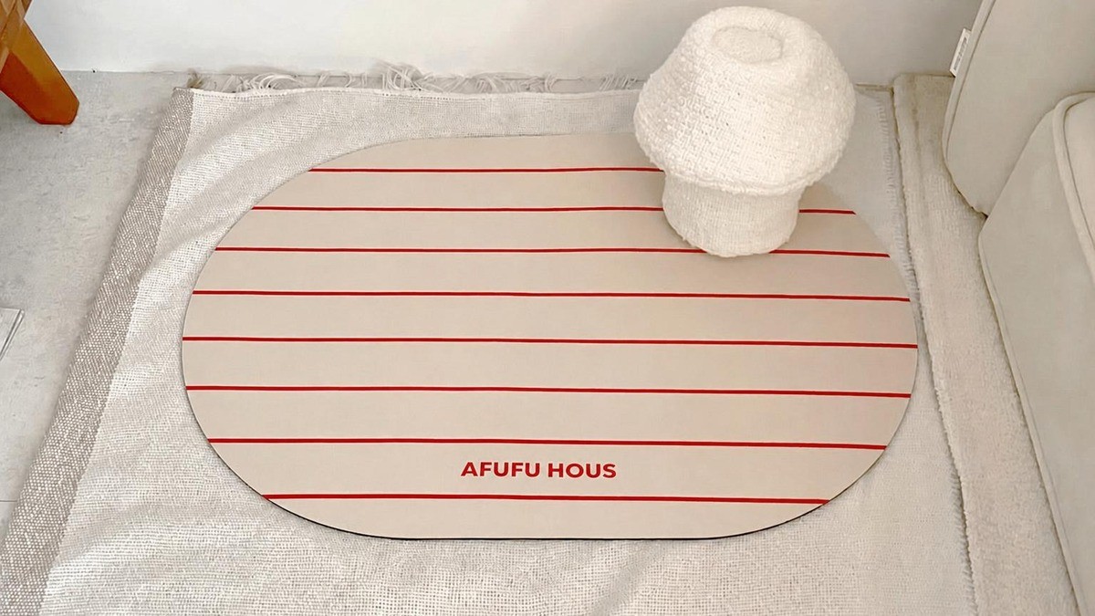 [3-Second Quick-Dry] Washable Diatomaceous Earth Mat That Transforms Your Home Atmosphere