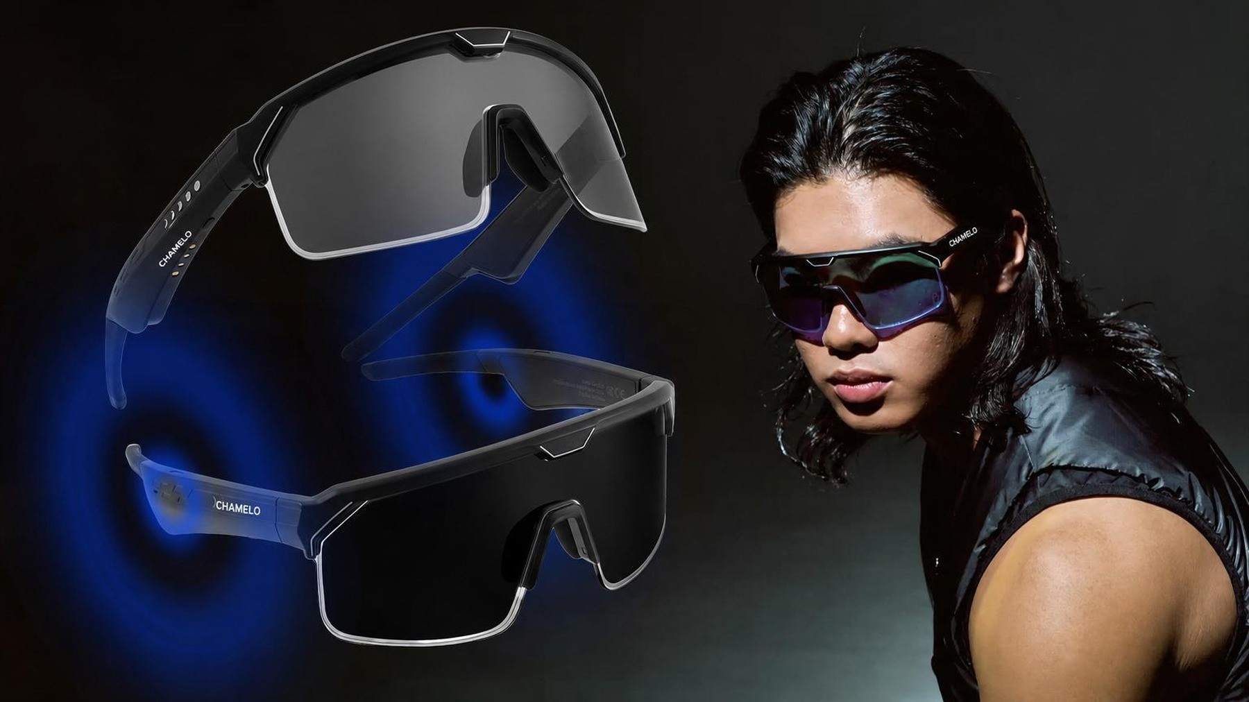 Carmelo: The Ultimate Goggles with 0.1s Lens Adjustment and Built-in Audio