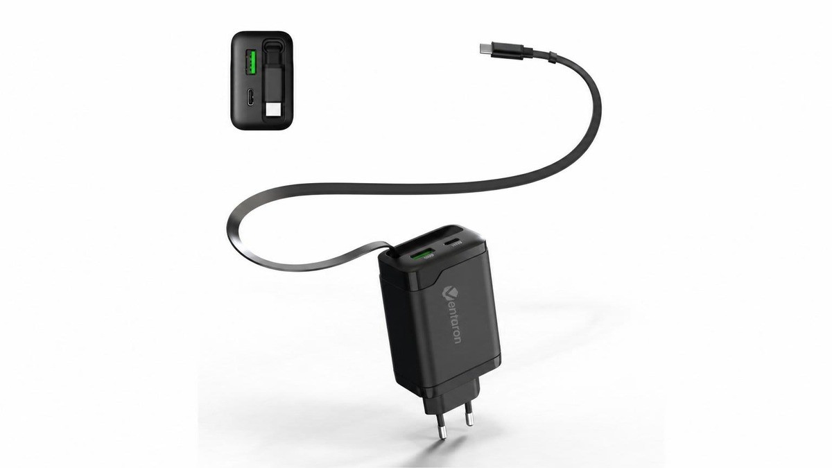 Ventaron GaN 65W All-in-One USB-C Ultra-Fast Multiport Charger