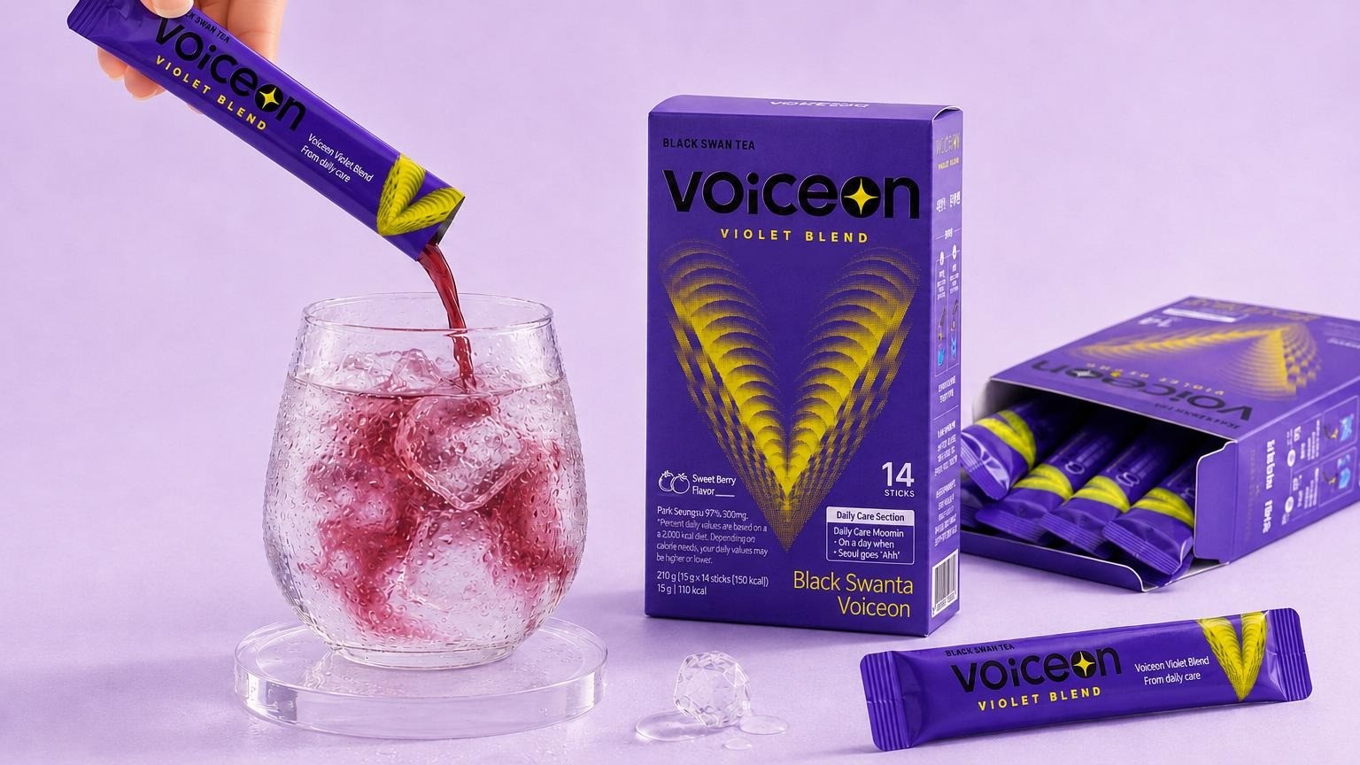 [Only $0.90 per pack] Tangy & Sweet Violet Bliss! VoiceOn Violet Blend