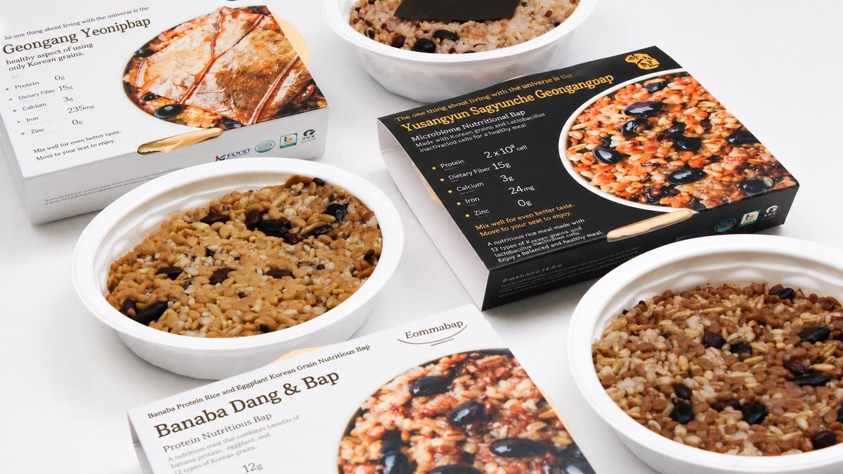 Quick wholesome and delicious—premium Korean set meal rice ready in just 2 minutes