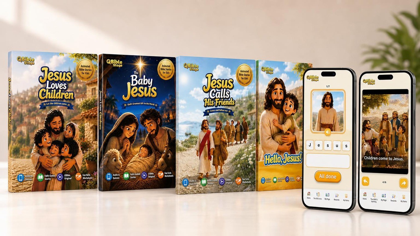Q-Bible Stage | Experience Jesus Through Your First English Bible Story