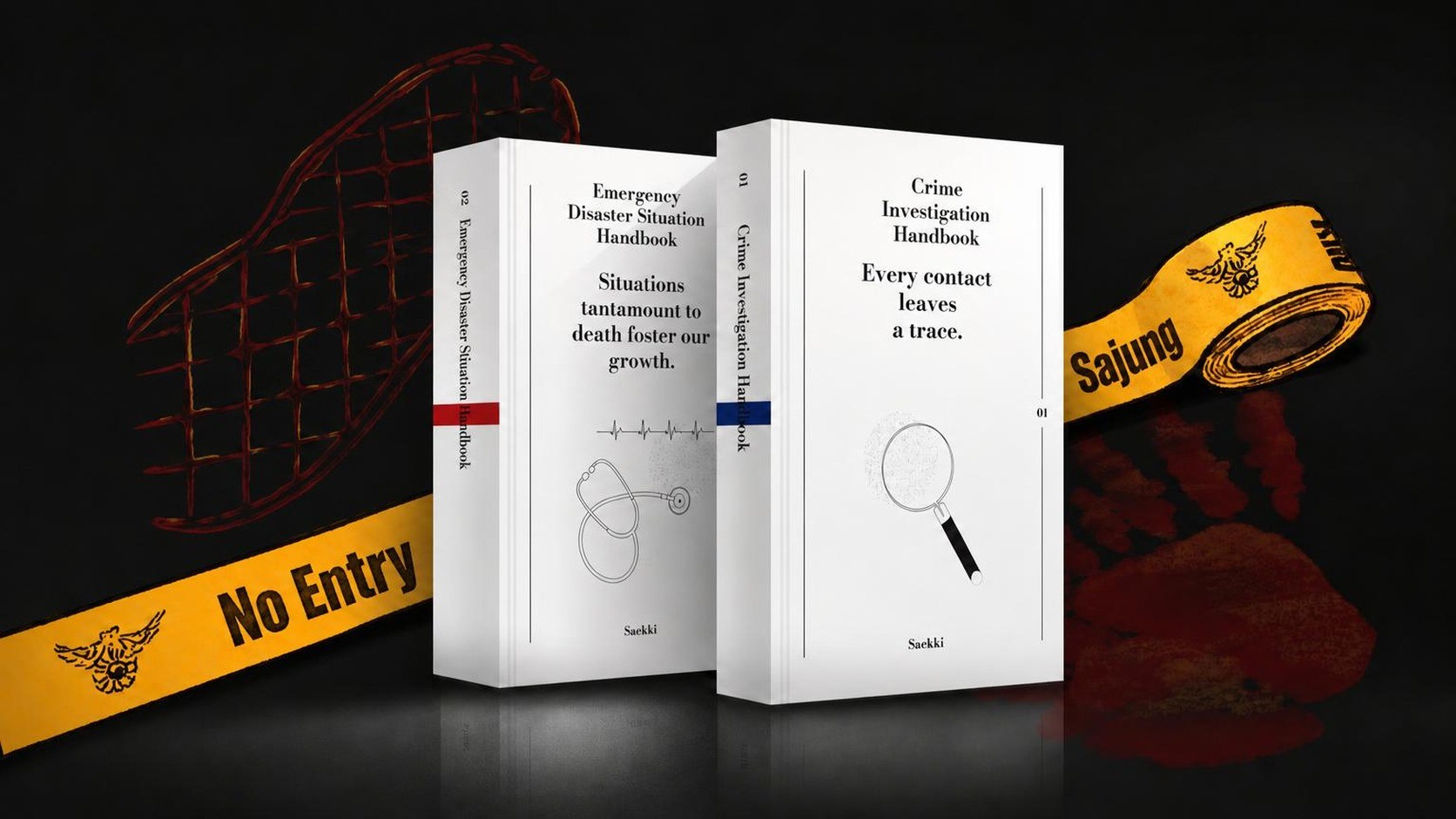 [Encore 500 Sets Only] 1200-Page Crime & Emergency Case Hardcover Collection