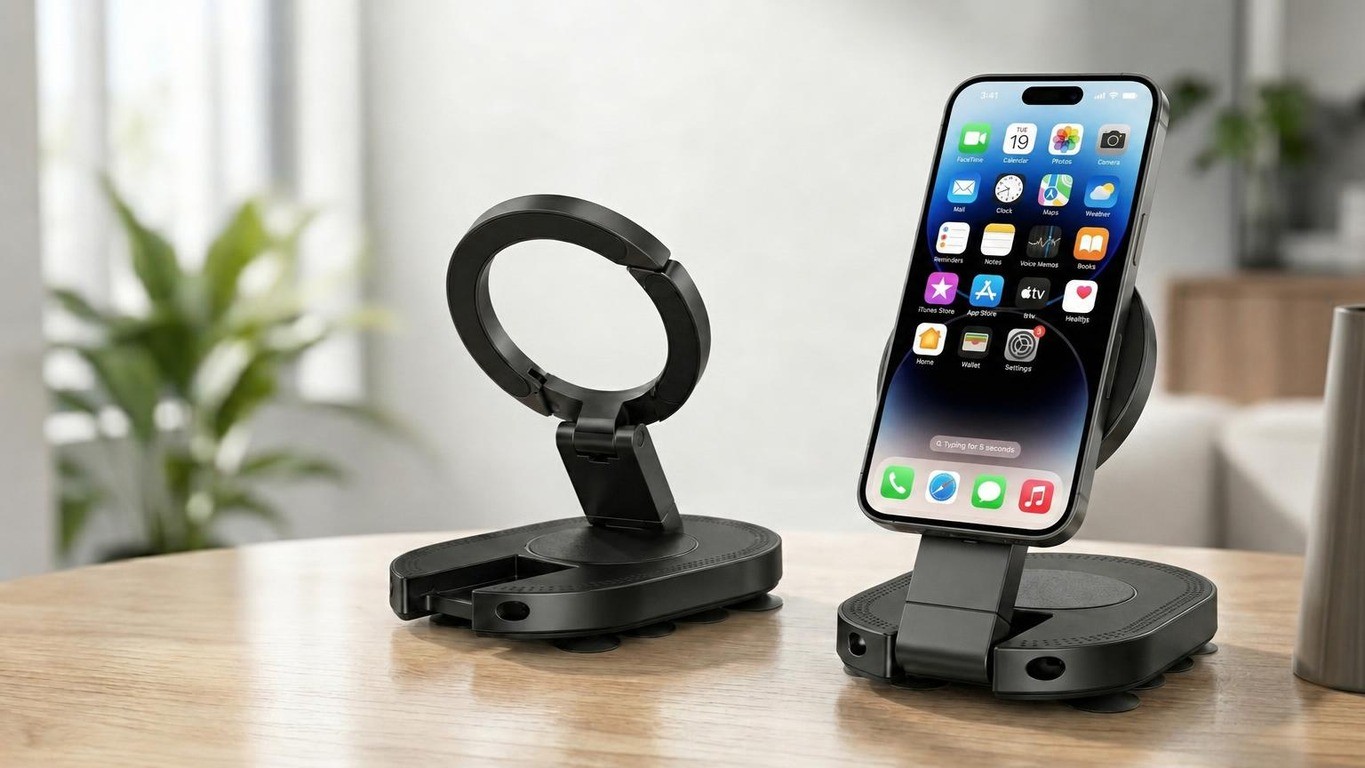 [Encore] All-in-One MagSafe Double Grip Holder! Stick Anywhere in 1 Second!