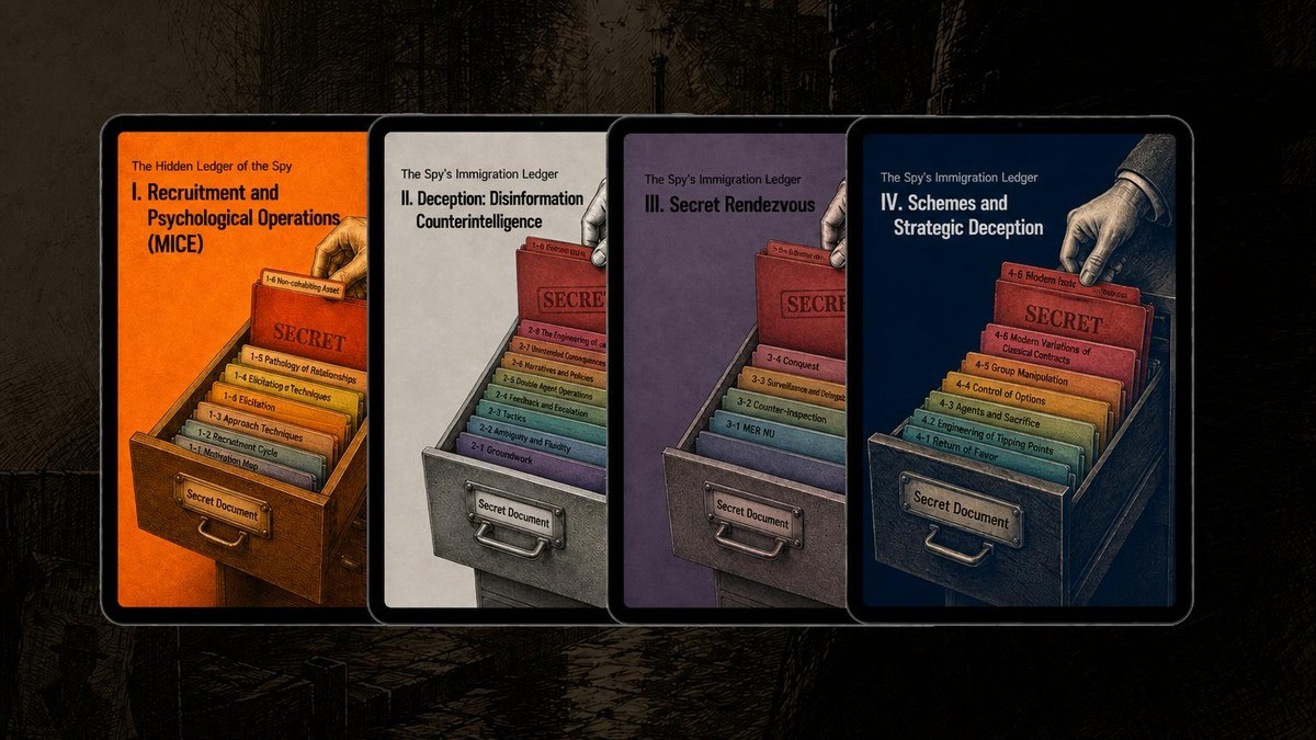 How Spies Move People: The Secret Ledger Behind Espionage