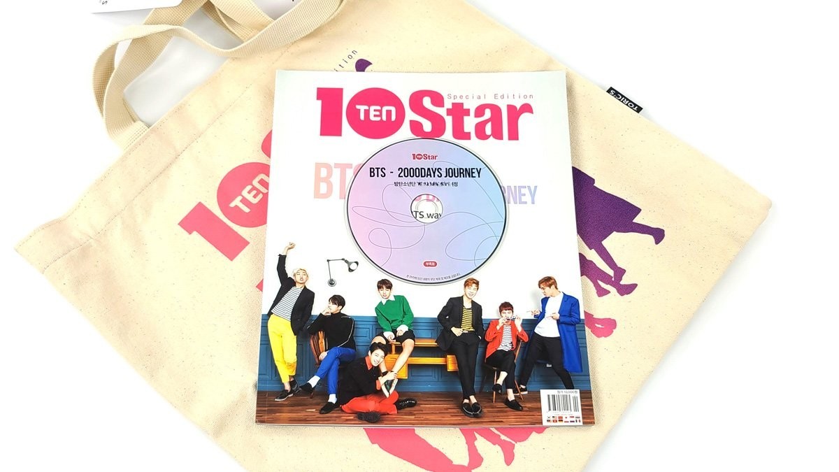 BTS 10STAR 공식 한정 세트: 포토북+CD+에코백+정품 인증서 by 휴식