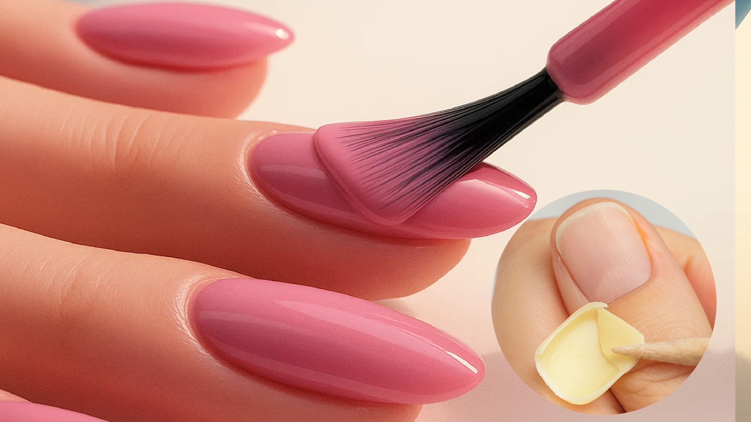 [30秒ジェルネイル] 超簡単除去｜健康的なビーガン無香料ガラスジェルネイル！