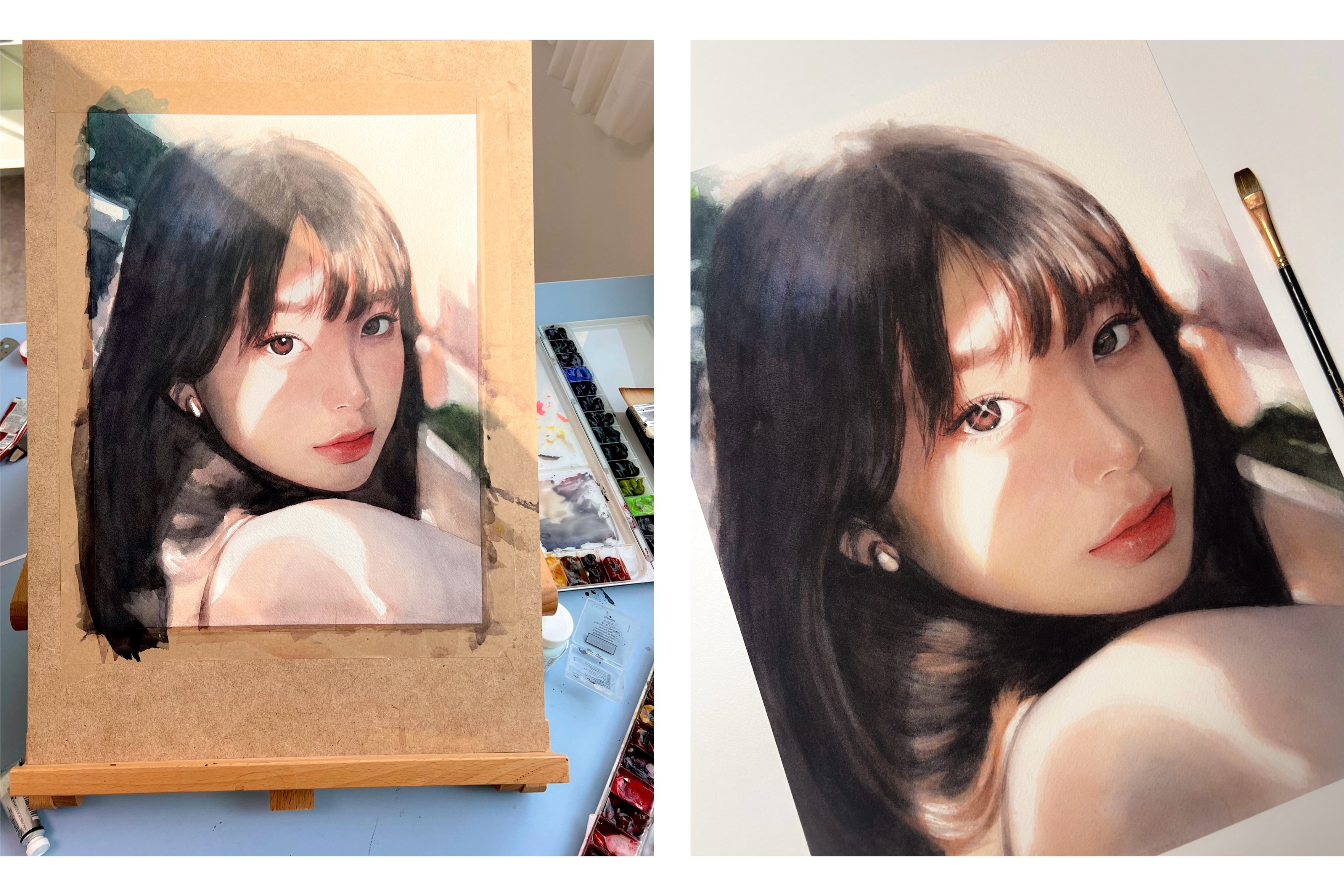 アンコール] 累計2.7億回再生「絵の具よりリアル」油彩・水彩 完璧