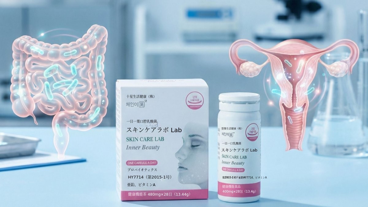 1日1カプセルで膣・腸・肌の健康をケアするスキンケアラボ！