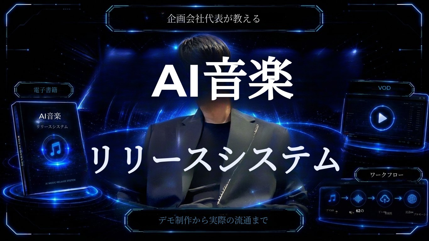 プロデューサー直伝［AI音楽リリースシステム］