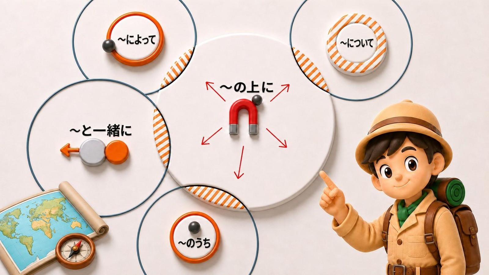 一度見れば忘れない『前置詞マップ』