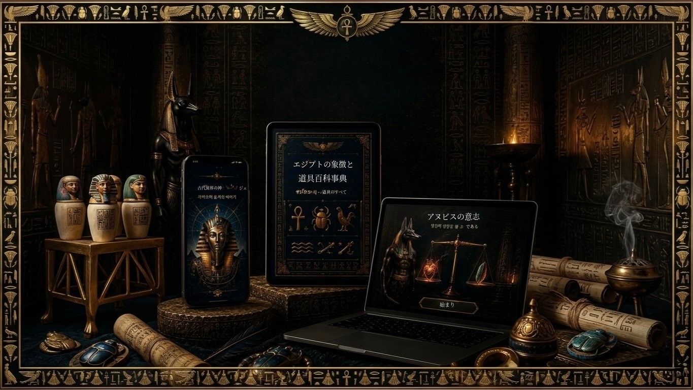 3000年の古代エジプトの謎と道具大全
