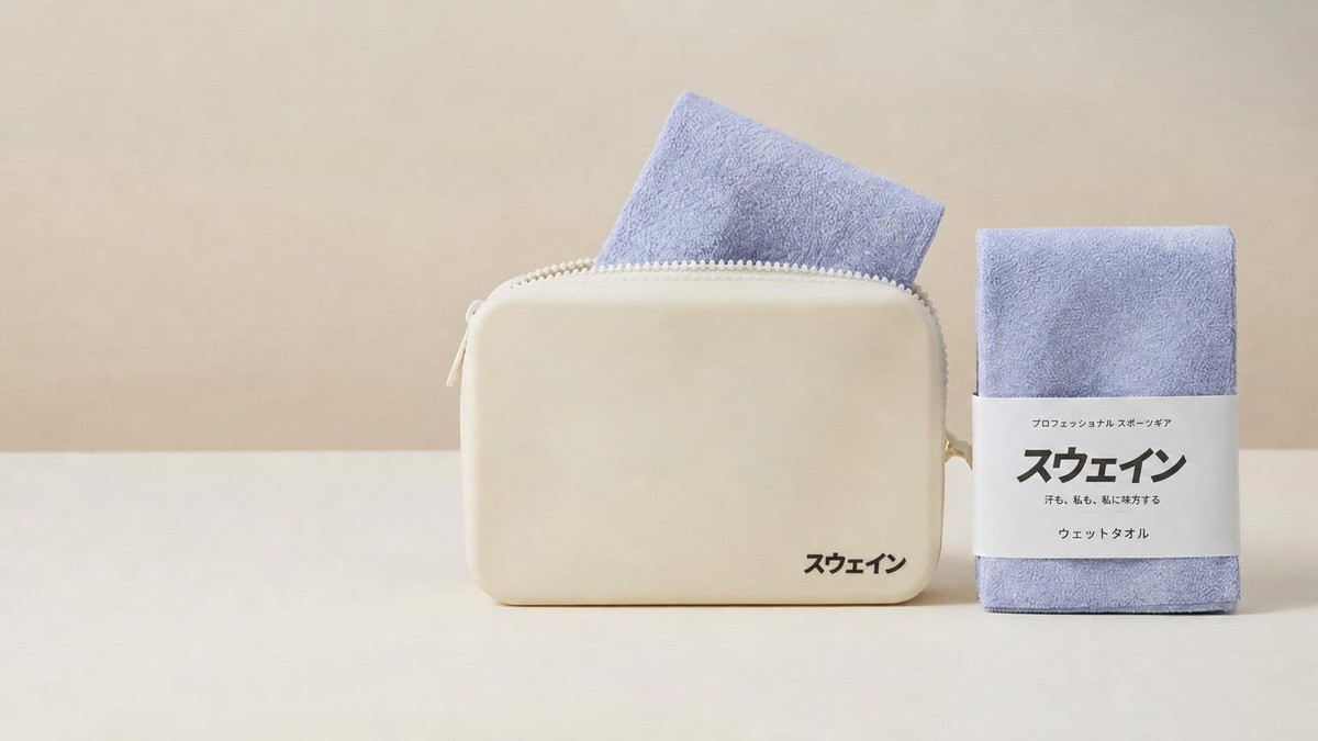 泳ぐ前のタオルの濡らし直しを変えてみました