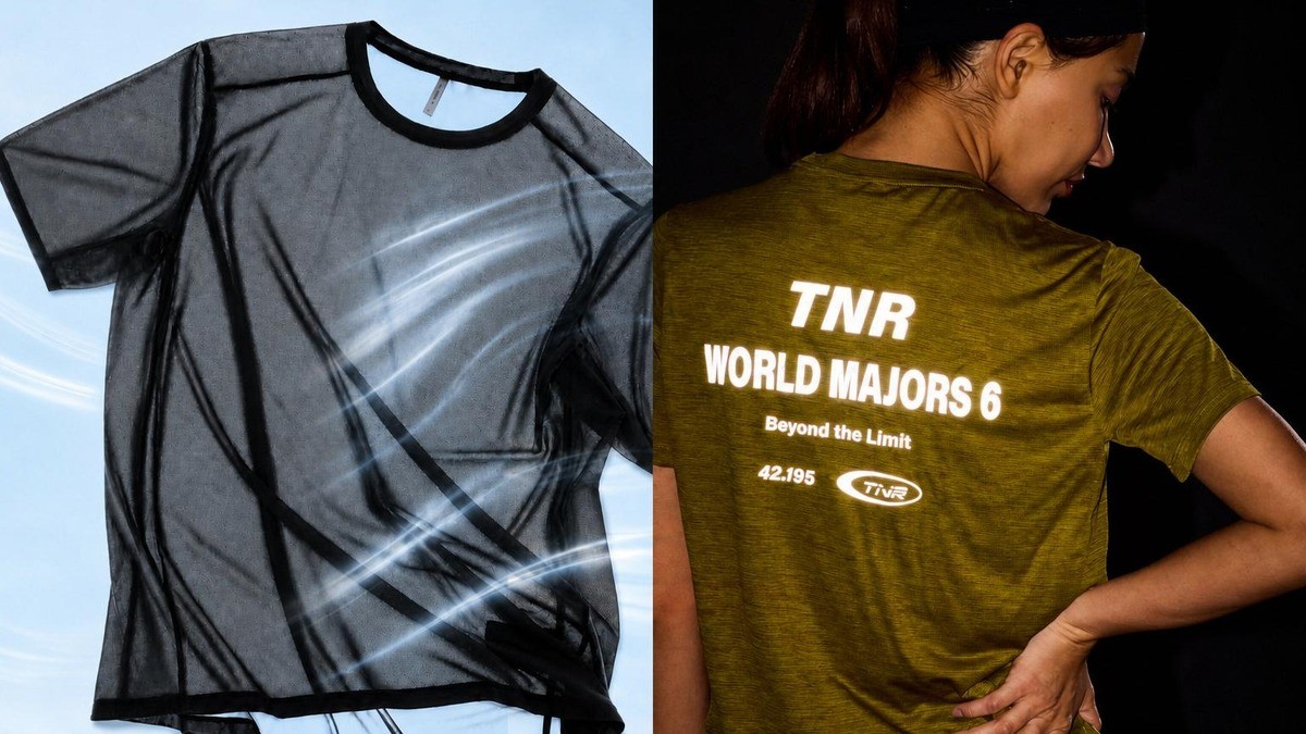 [ドイツ最新素材の極上クーリングTシャツ]わずか100g／汗臭ゼロ／冷感＆ランニング後も即乾