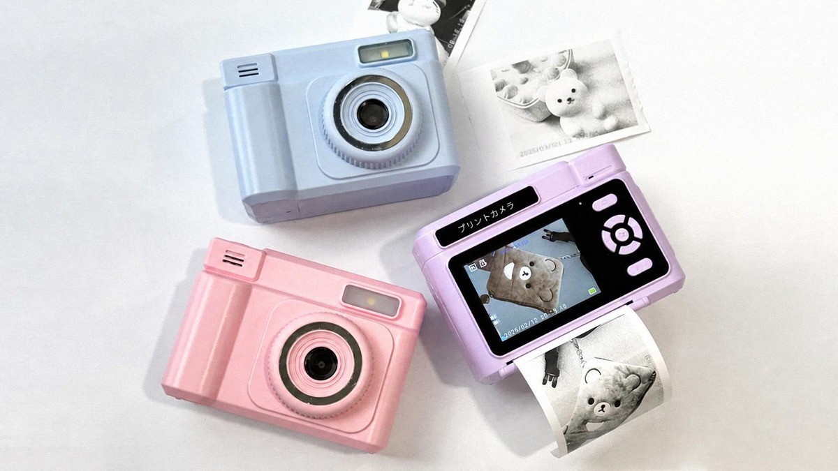 [3万円台] 撮った瞬間プリント！モノクロインスタントカメラ