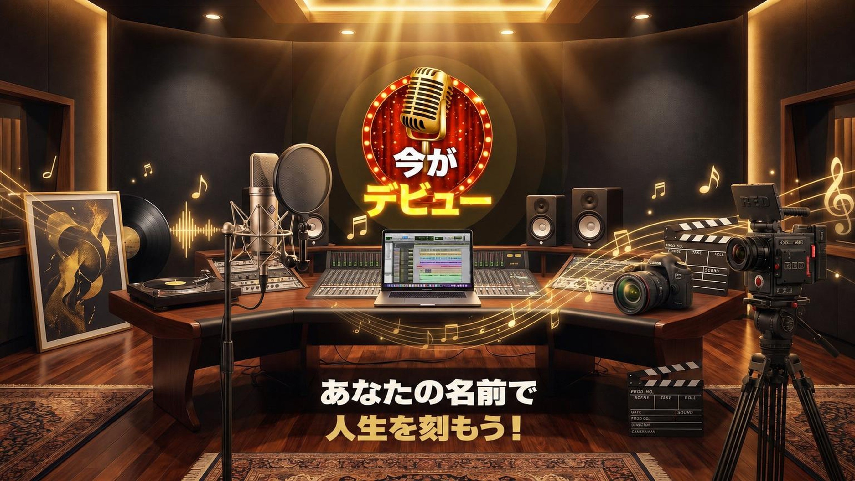 [デビューは今！] 煩わしい手続きなしでワンストップ音源リリース！私も今日からアーティスト