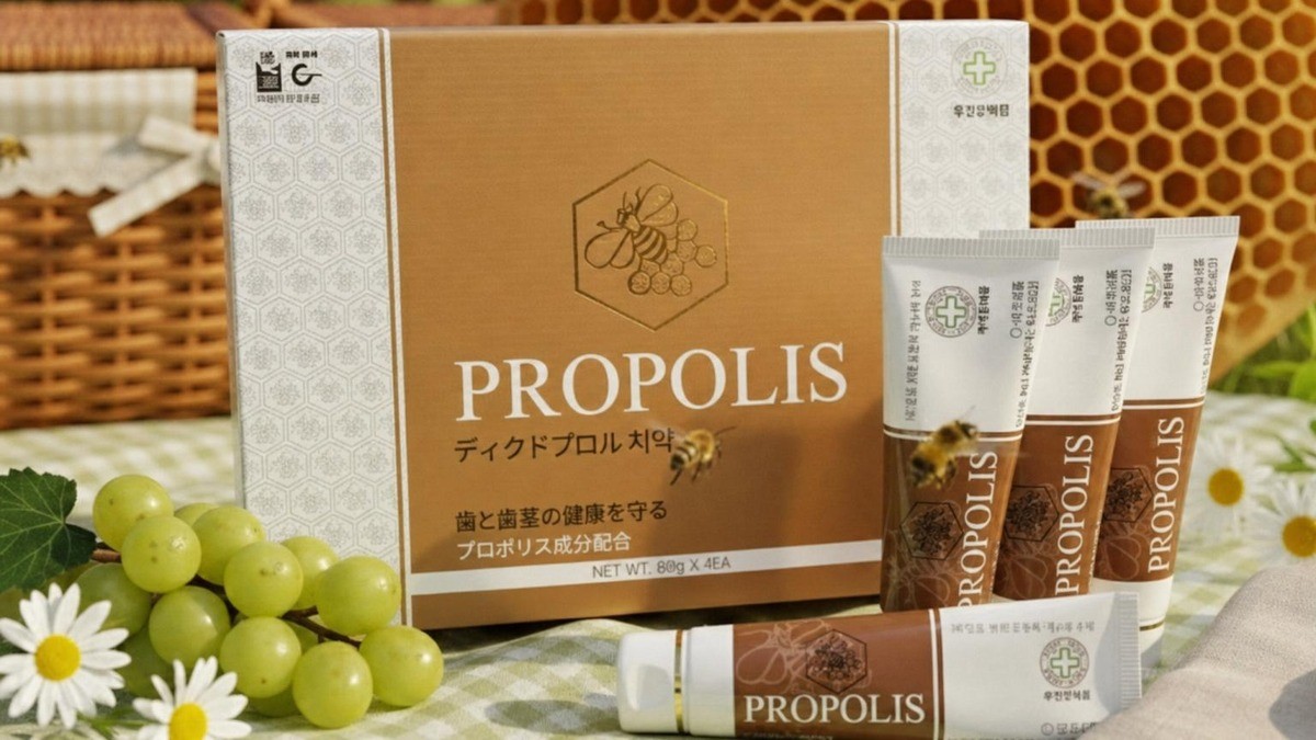蜂の命を宿すプロポリスで、口いっぱいに爽やかな健康を感じてください！