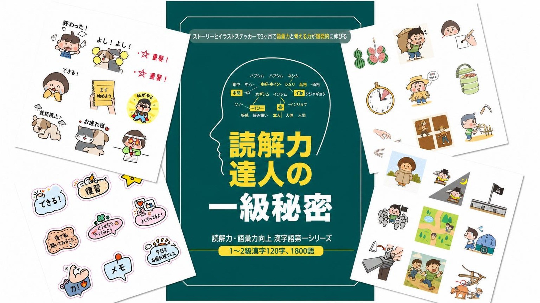 [読解力マスターの極意] 毎日一字で20日間漢字語ネットワーク学習