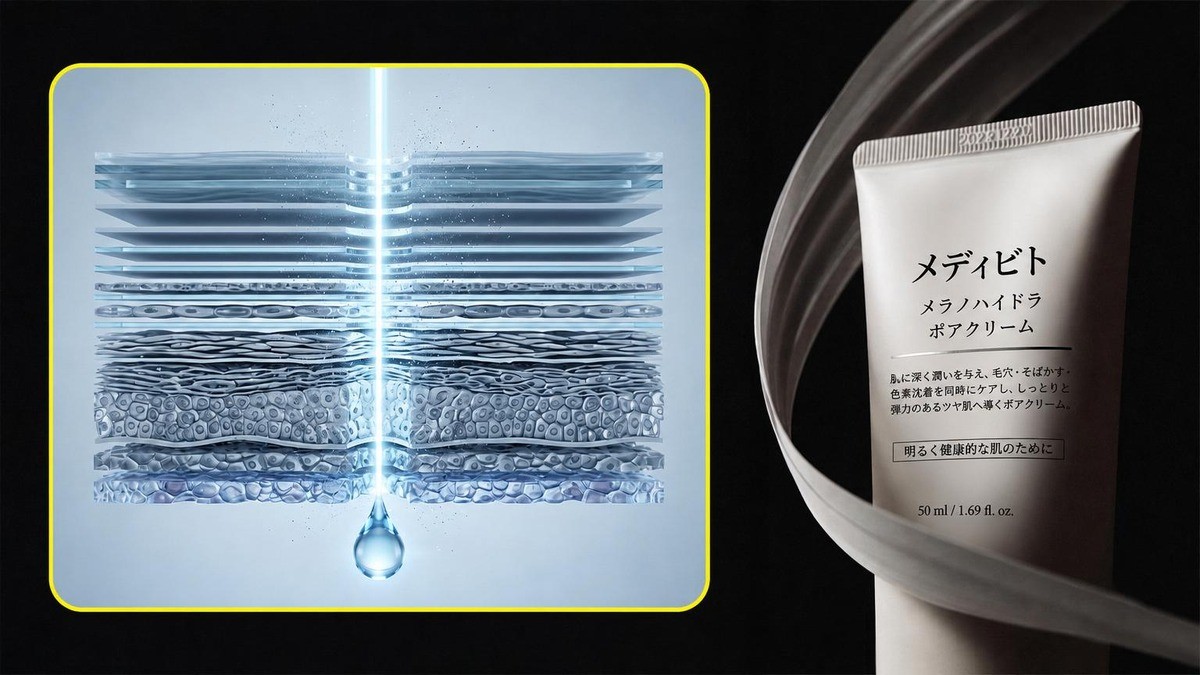「塗る加湿器」クリームが新登場｜肌の13層下まで潤いスイッチオン