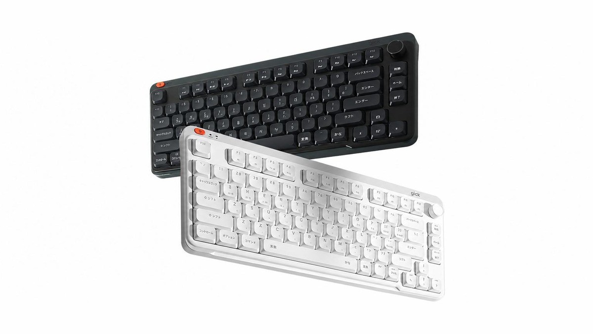 [Kyle×G-Clicker] 指先が虜になる打鍵感、ロープロファイルメカニカルキーボード