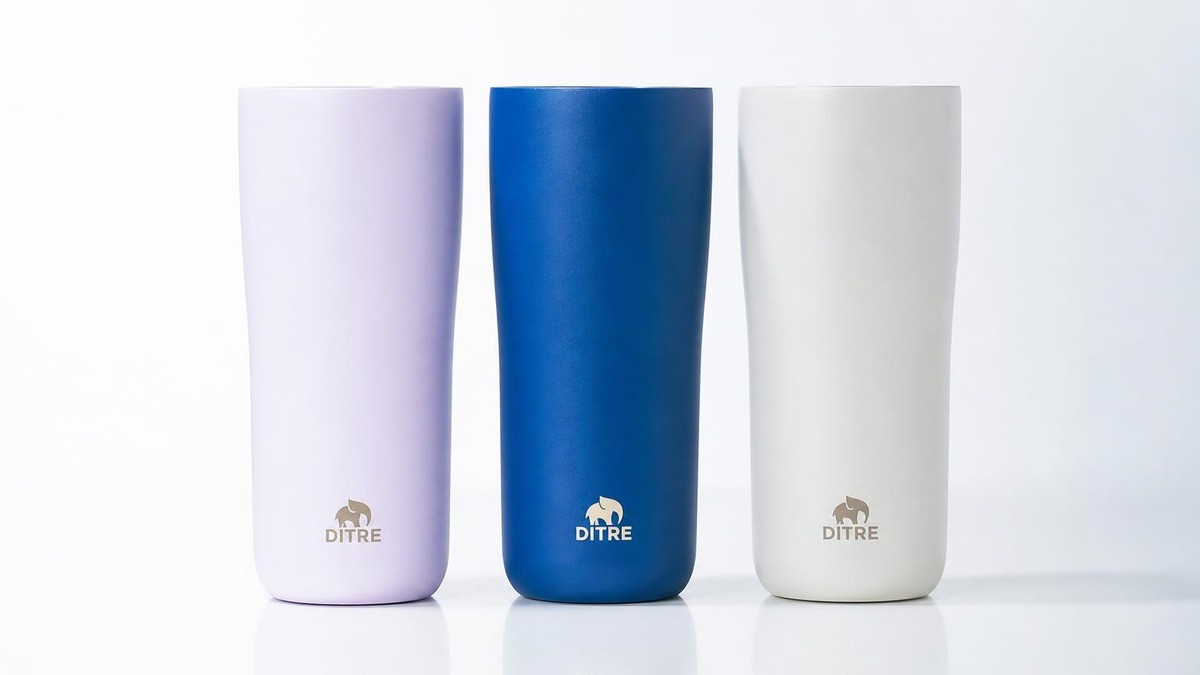 360度飲み口＆密閉力に加え、セラミック防弾コーティングのフロー360タンブラー