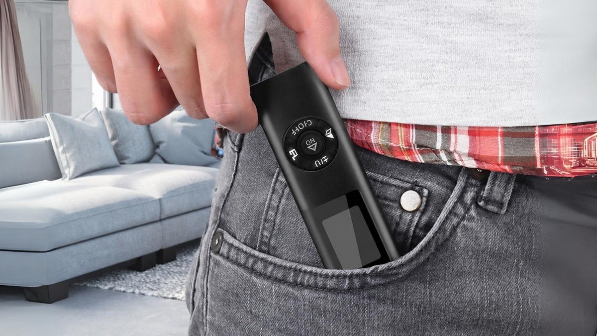 [レーザー巻尺] 巻尺不要でスマートに！New Acker携帯レーザー距離計