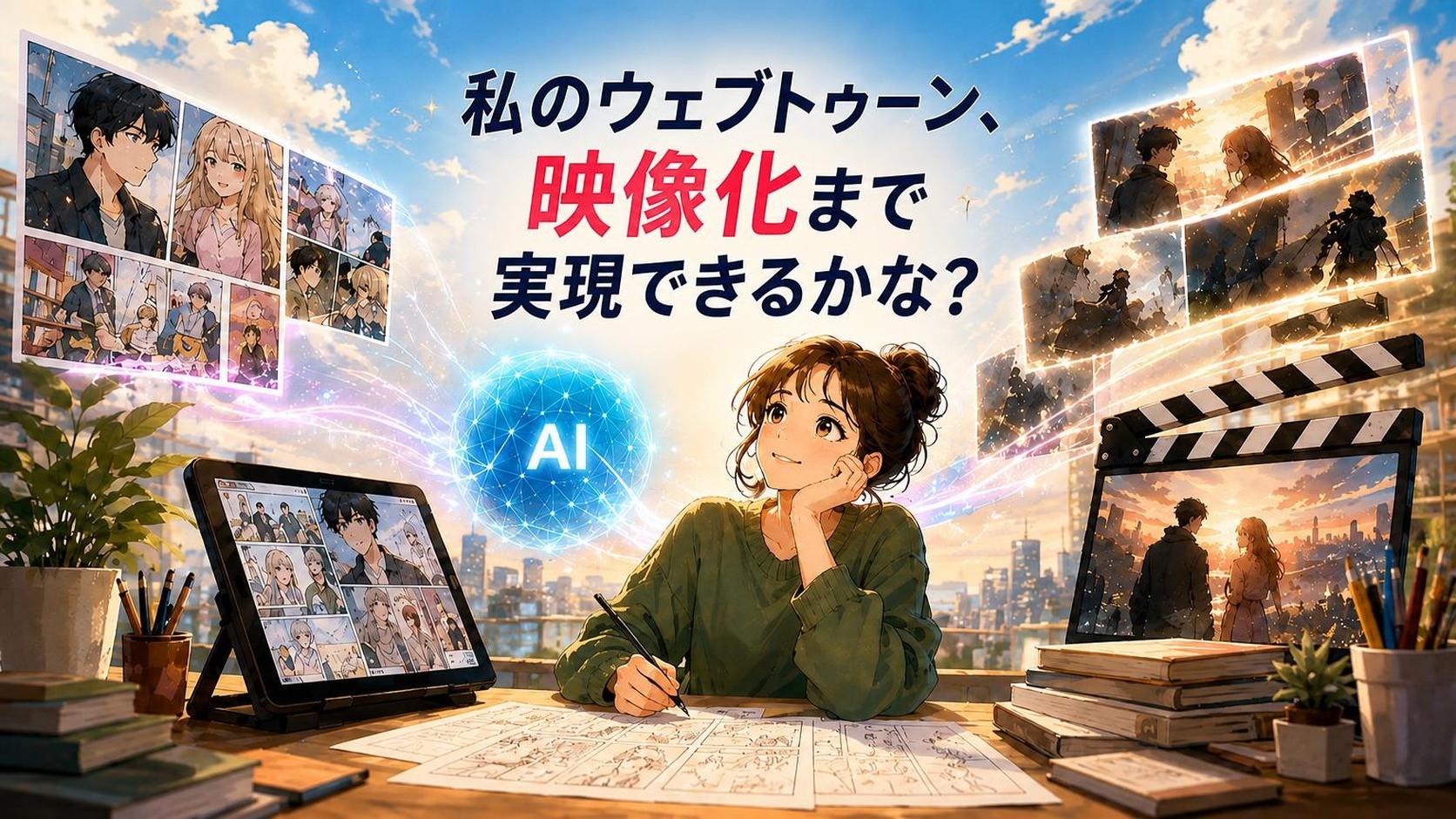 私のウェブトゥーン、映像化も夢じゃない？AIで見るコンテンツ価値評価