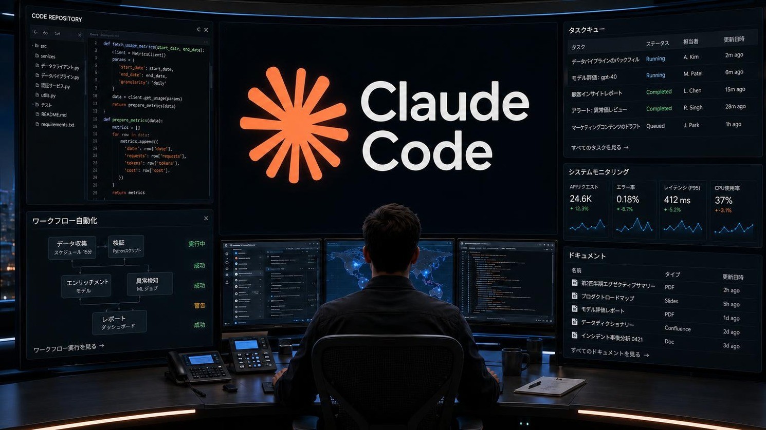 ひとりで抱え込まないで | Claude Codeで作るあなただけのAIスタッフ4人