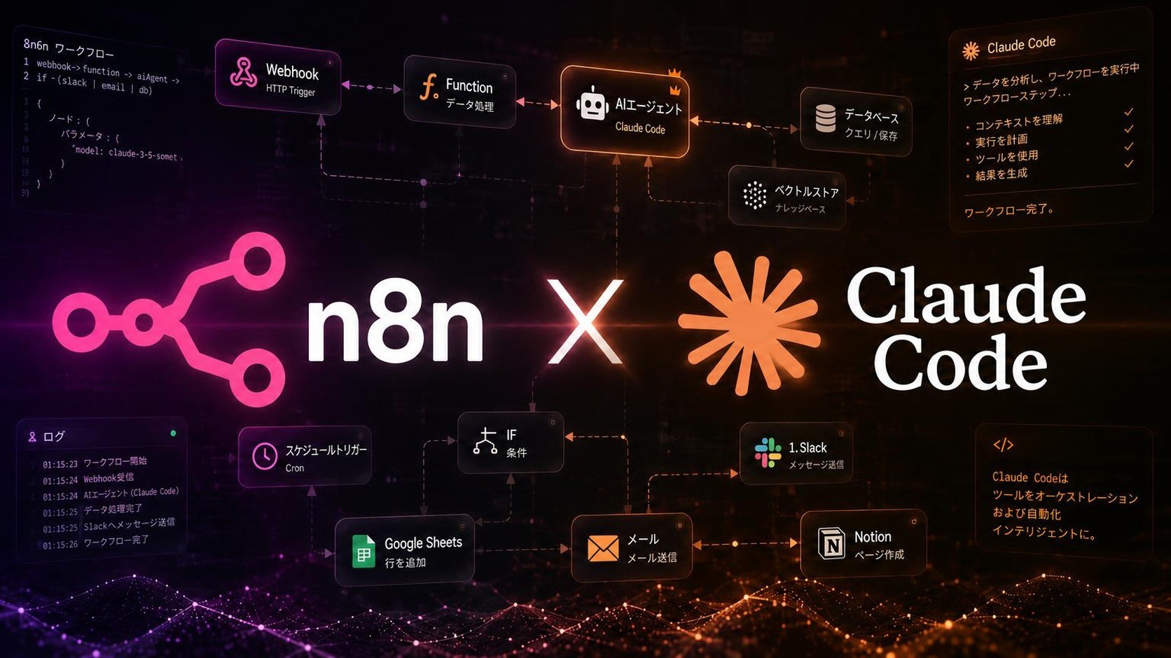 Claude Code × n8nスクリプト＆AIエージェント実践講座