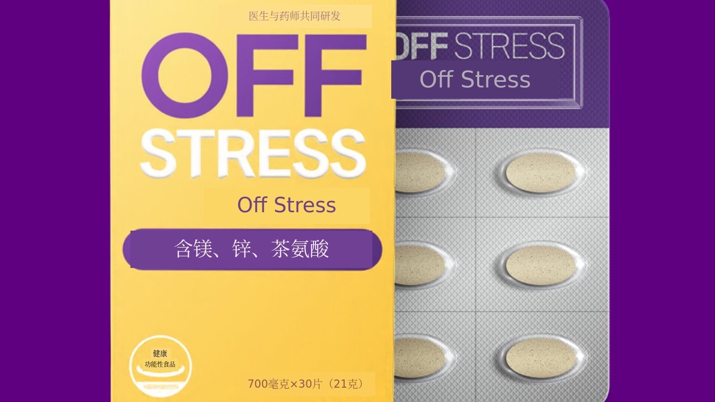 失眠的热带夜必备抗压神器！！ OFF STRESS