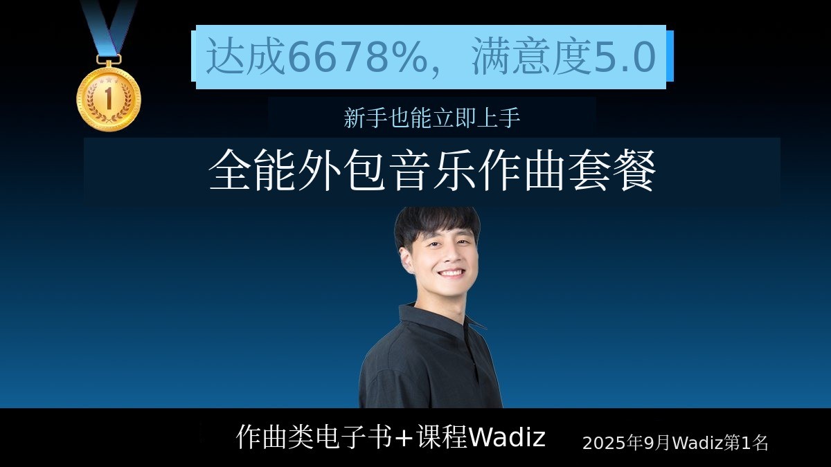 [6678%修订版] 外包音乐作曲家出道！A到Z全套解决方案